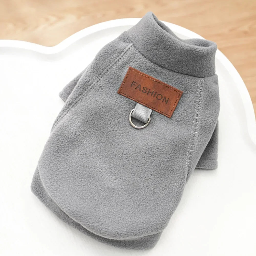 Winter Dog Hoodie – Soft Warm Sweatshirt for Small Dogs & Cats