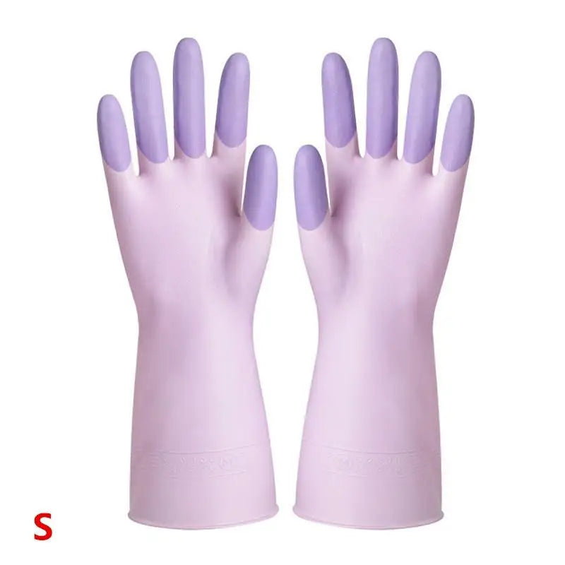 Silicone Dishwashing Gloves – Anti-Slip, Long & Reusable