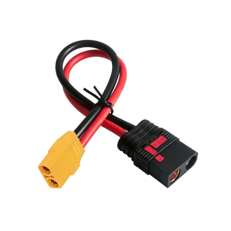 XT90 to QS8 Adapter Cable 10AWG Power Connector Cord