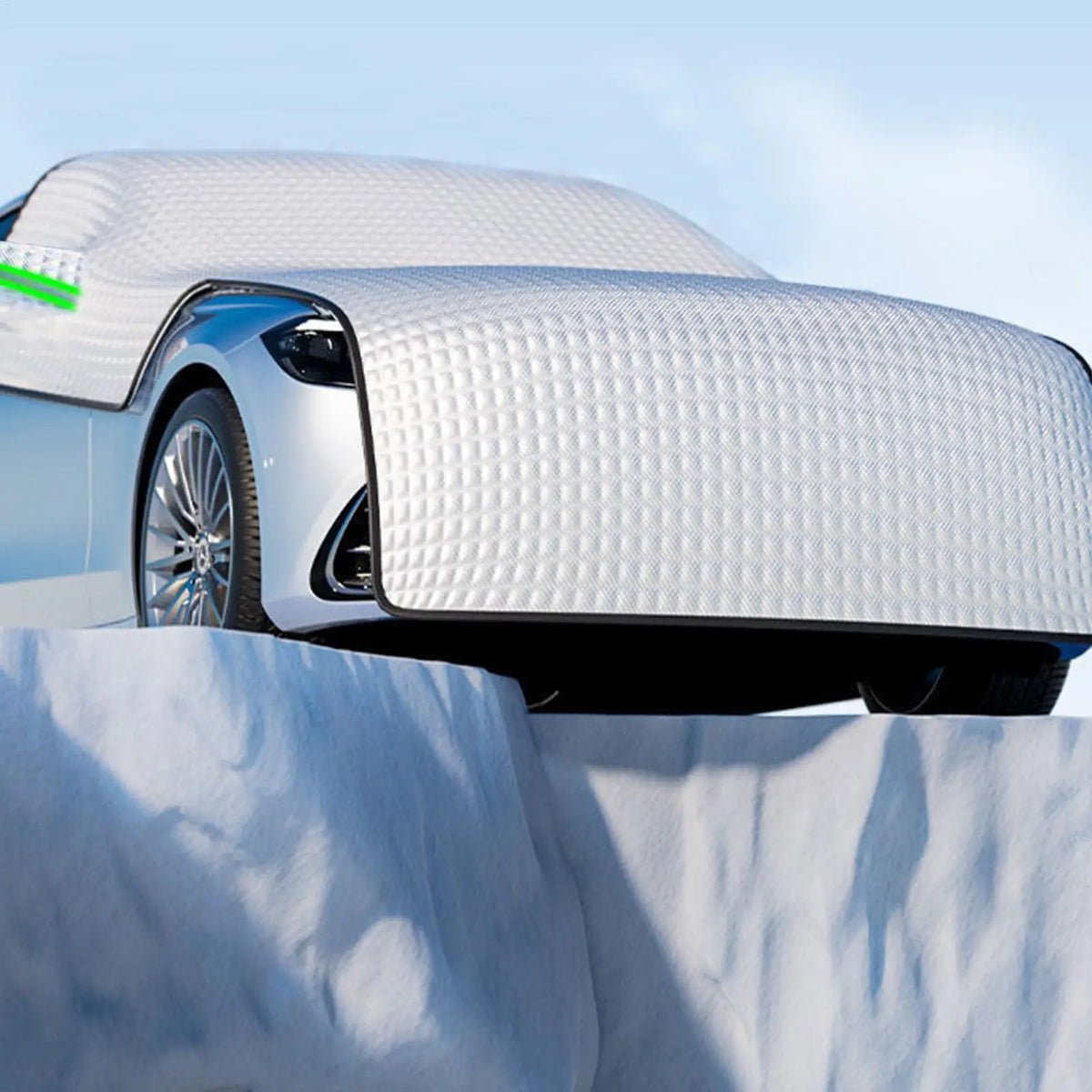Windshield Snow & Ice Cover – All-Season UV Sun Shade