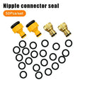 50pcs Garden Pipe O-Ring Sealing Rings – Waterproof Hose Joints