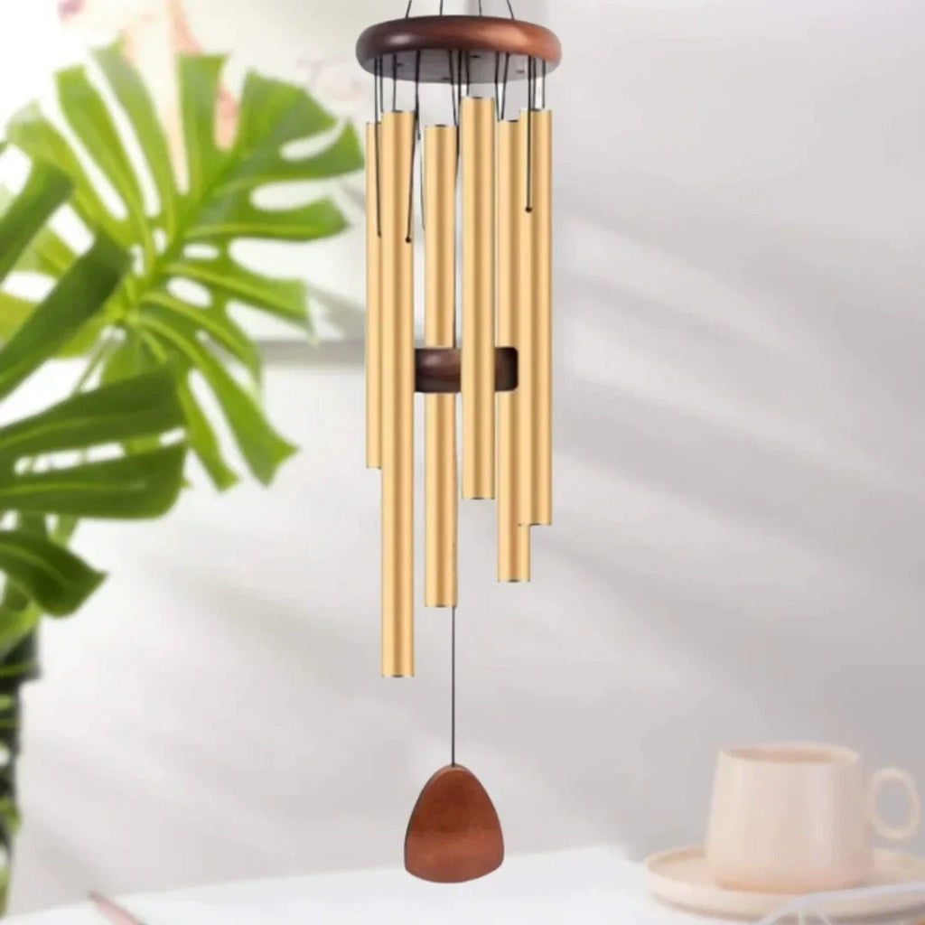 26-Inch Aluminum Wind Chimes – Garden Patio Farmhouse Decor