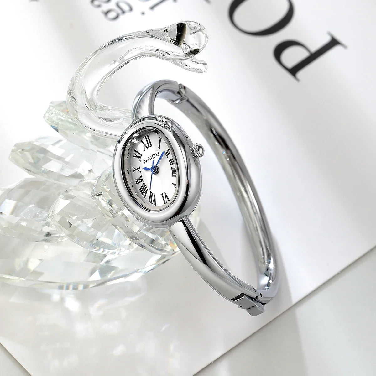 Women's Casual Roman Numeral Quartz Watch | Alloy Band