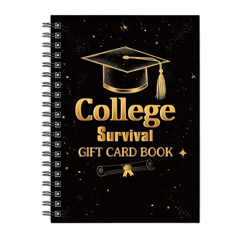 College Survival Gift Card Book | Graduation Cash Holder