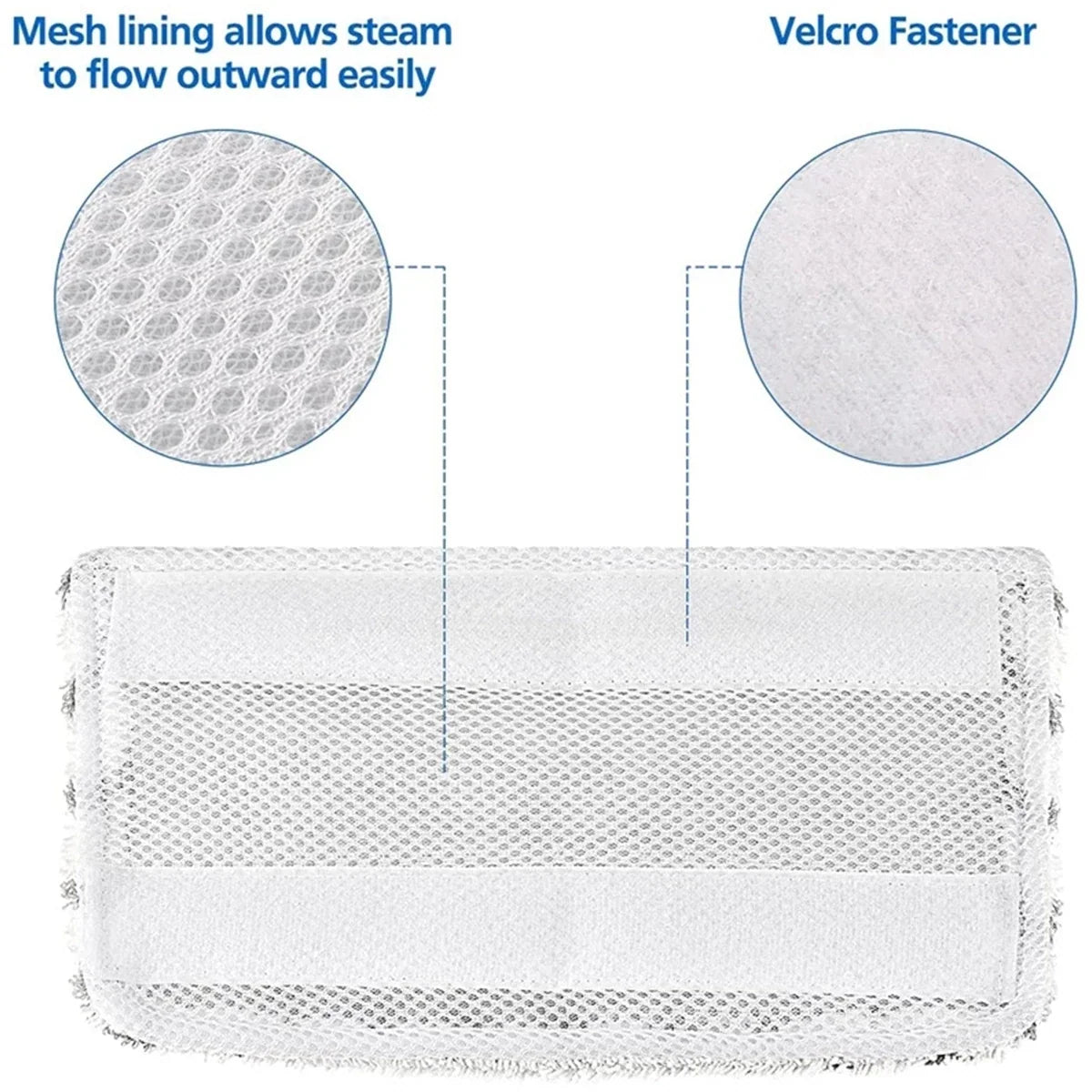 Microfiber Steam Mop Pads for Shark S1000 – Washable, Reusable