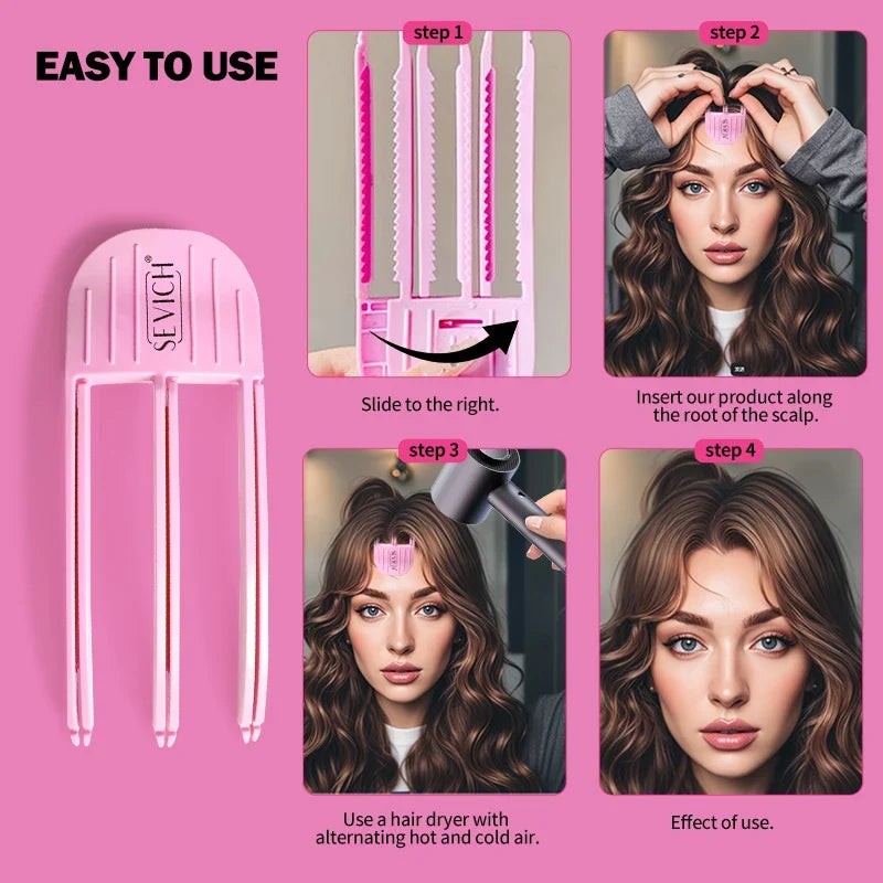 No Heat Fluffy Hair Clip – Root Volume & Curl Styling Tool