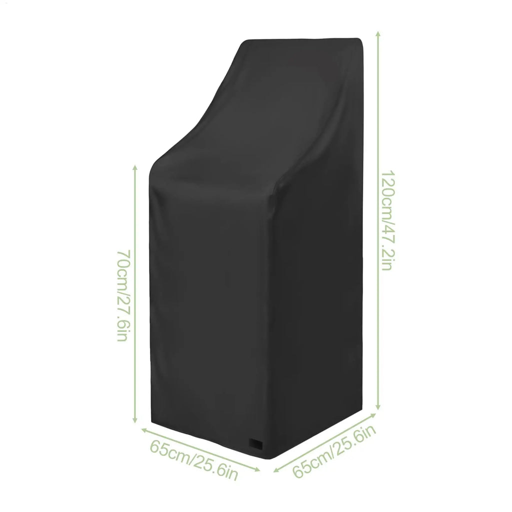 Heavy Duty Waterproof Outdoor Chair Cover with Drawstring