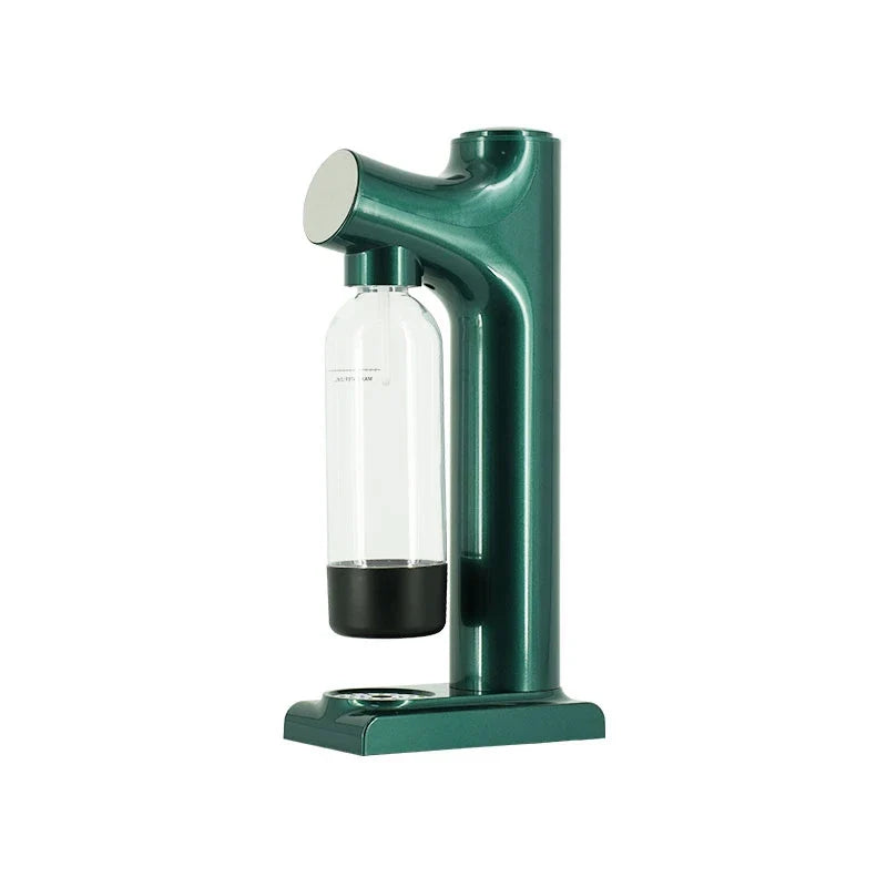 Handheld CO2 Sparkling Water & Soda Maker – 1L, No Plug