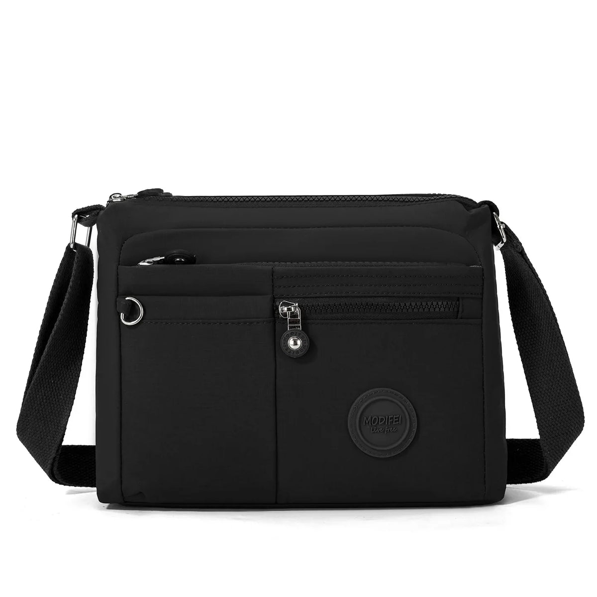 Nixie Large-Capacity Water-Resistant Nylon Crossbody Bag