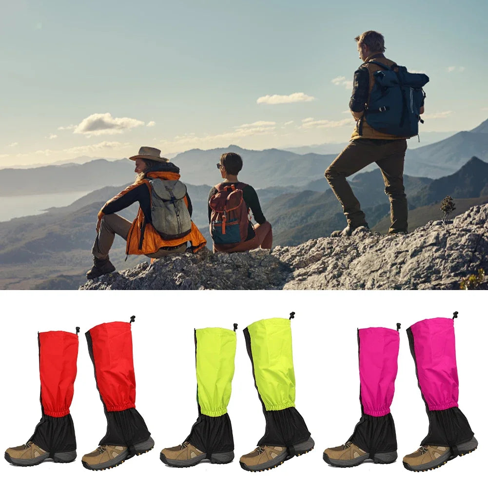 Waterproof Leg Gaiters – Hiking, Snow & Desert Leg Covers