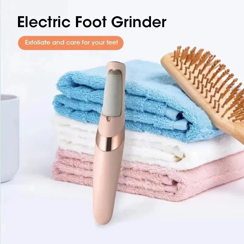 USB Electric Callus Remover – 2 Roller Heads Pedicure Tool