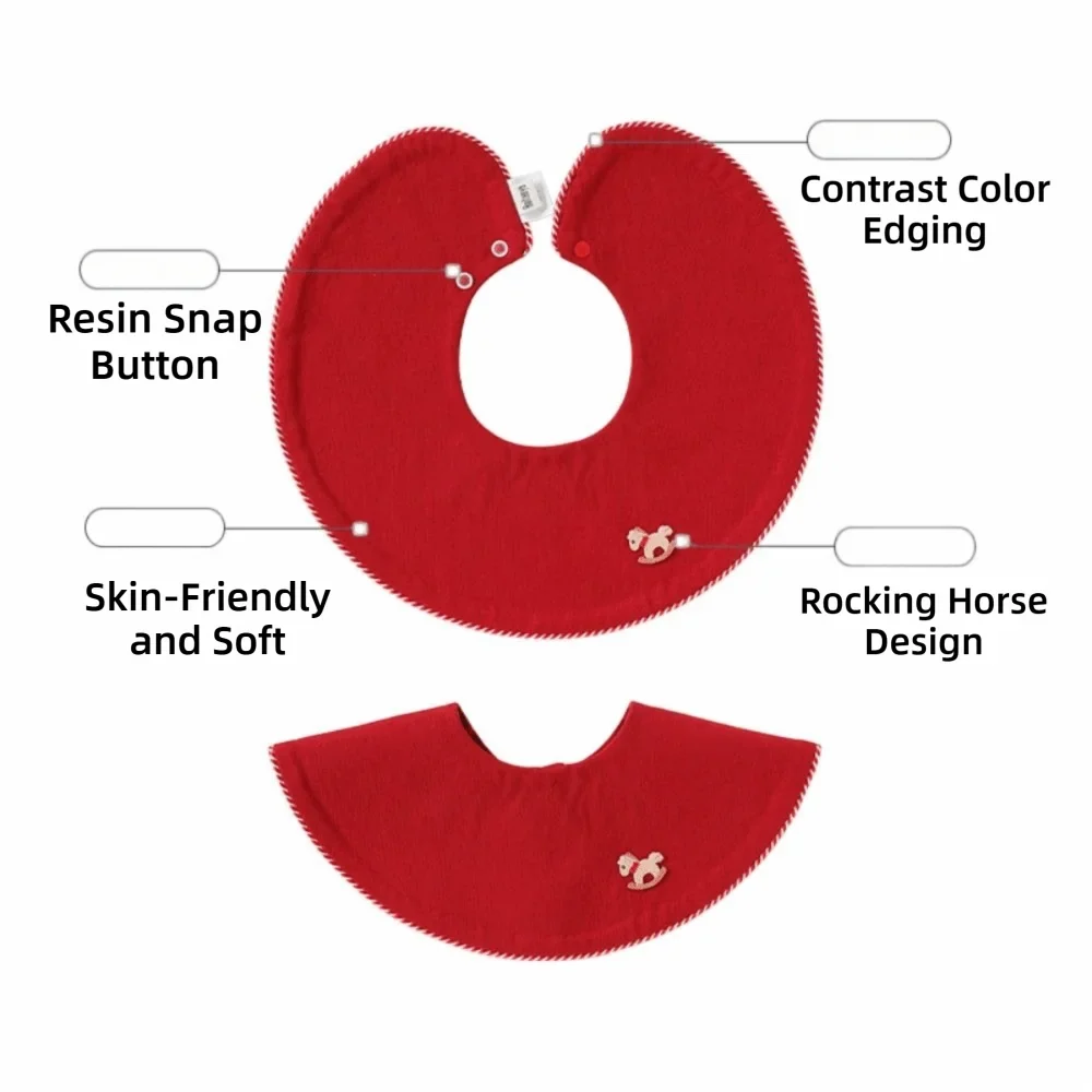 Pure Cotton Baby Bandana Drool Bibs | Soft & Absorbent