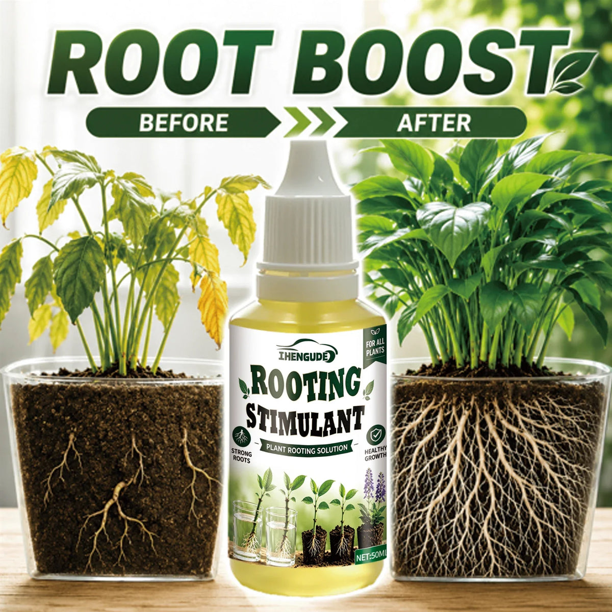 Plant Rooting Promoter & Germination Kit | Boost Root Growth