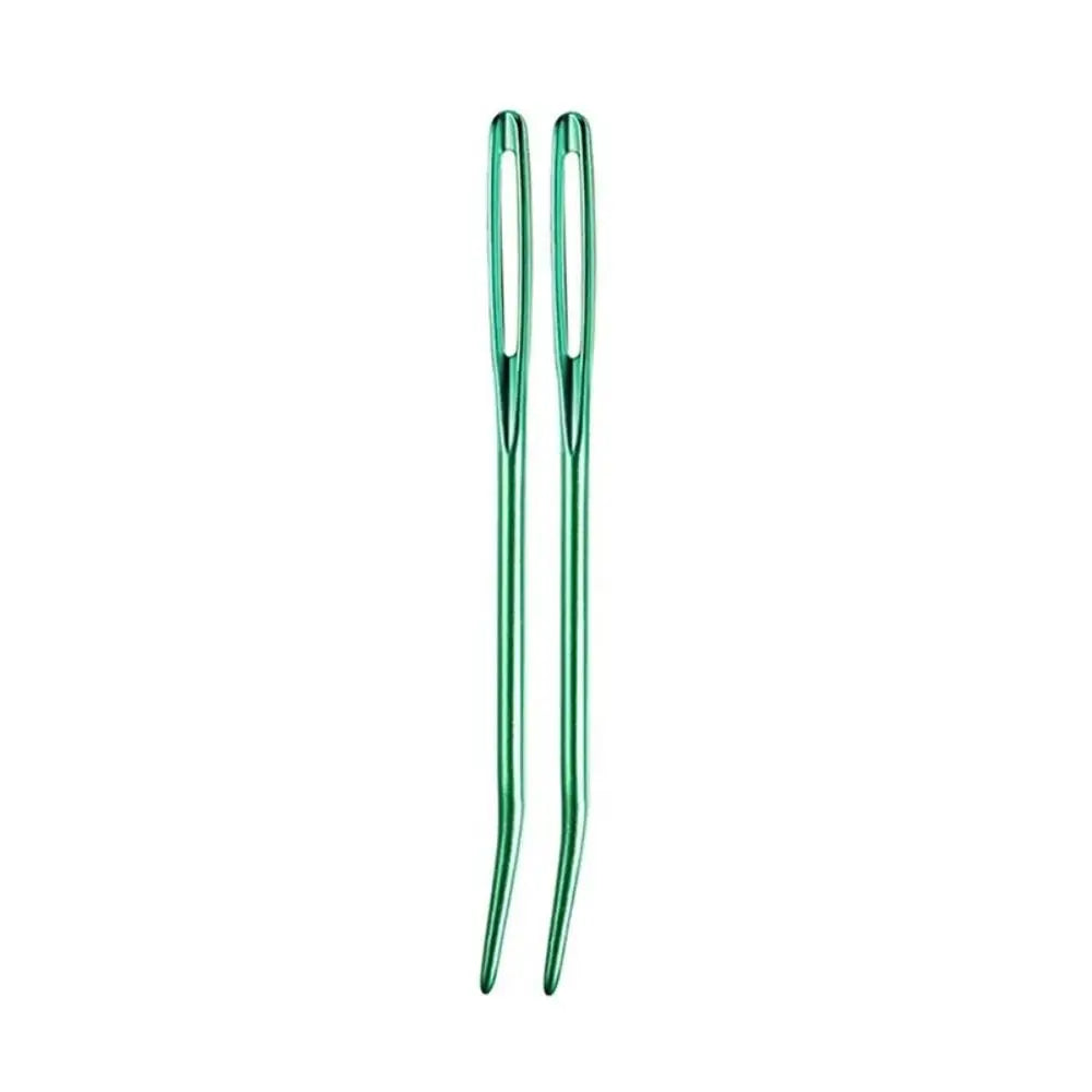 Bent Tip Big Eye Tapestry Needles – Aluminum Knitting Crochet