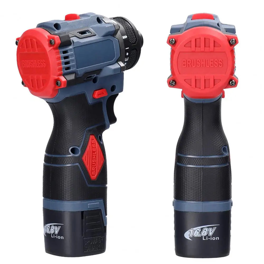 16.8V Cordless Drill Driver – 45Nm Brushless Motor Power Tool