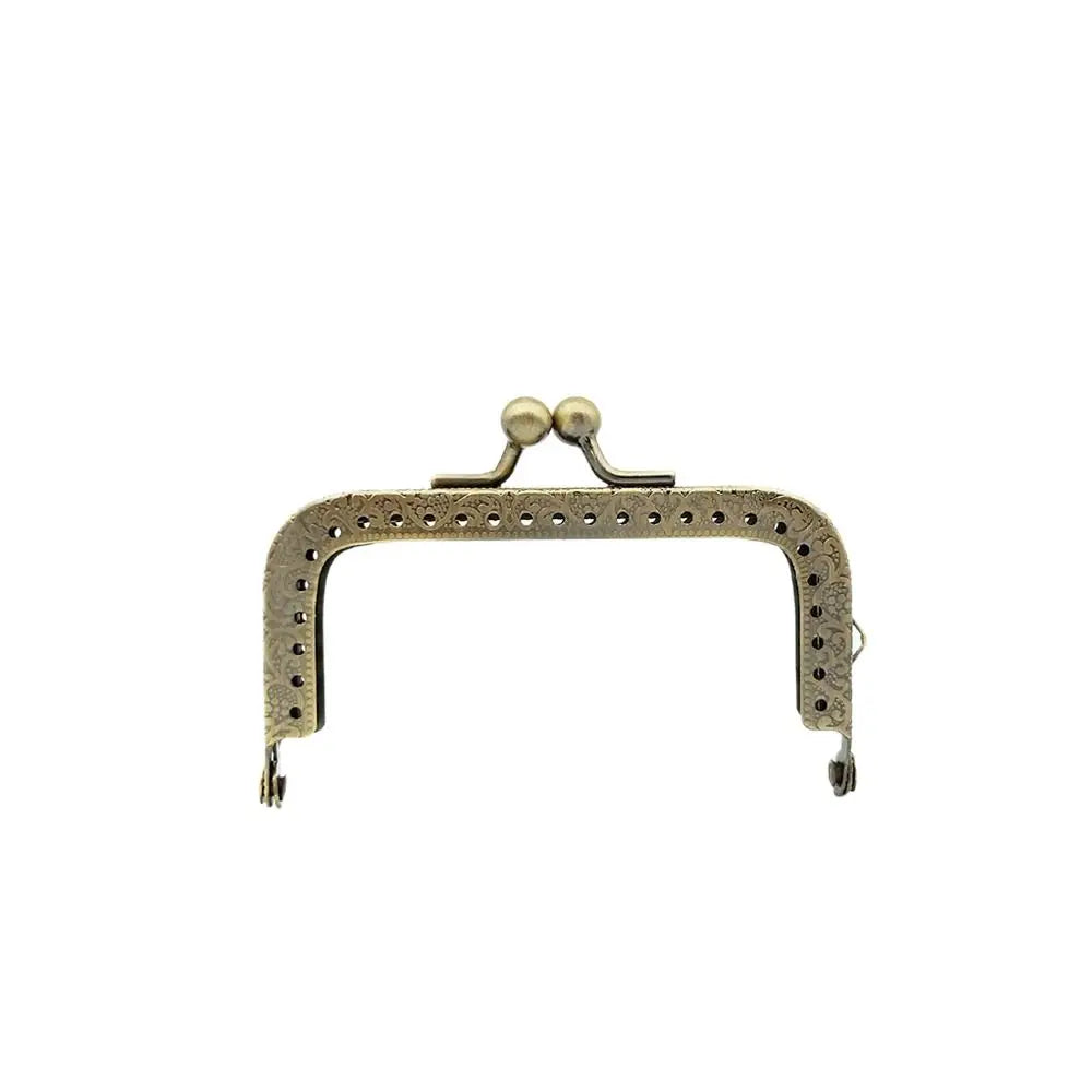 Metal Kiss Clasp Purse Frame for DIY Bag Making – 6 Sizes