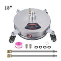 13" Pressure Washer Surface Cleaner – Wheels & Quick Connect