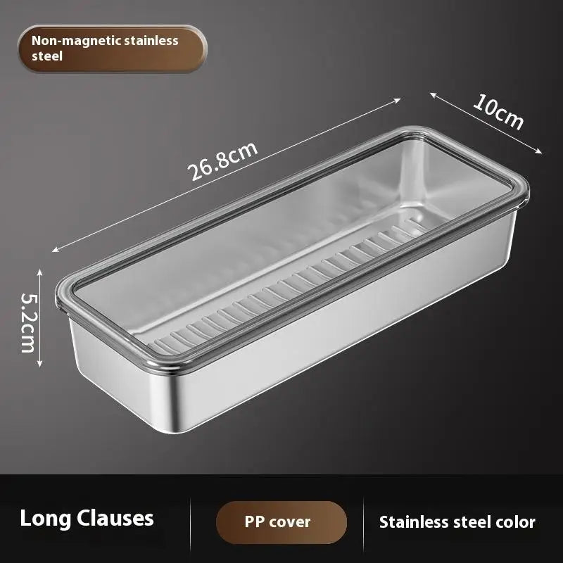 Stainless Steel Food Storage Container with Lid | Lunch Box