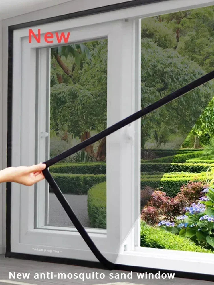 DIY Self-Adhesive Window Screen Mesh | Anti-Mosquito Insect Net