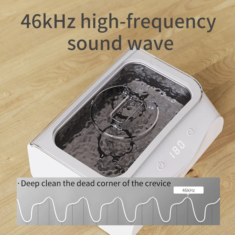 1L Digital Ultrasonic Cleaner – Jewelry, Watches & Eyeglasses