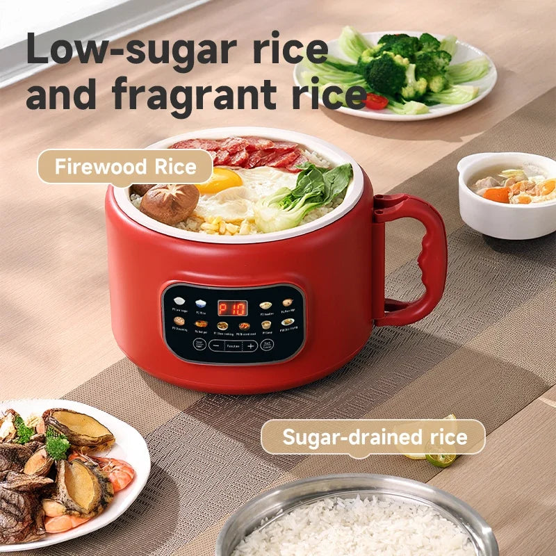 DUTRIEUX 3L Electric Rice Cooker – Timer & 24H Keep Warm