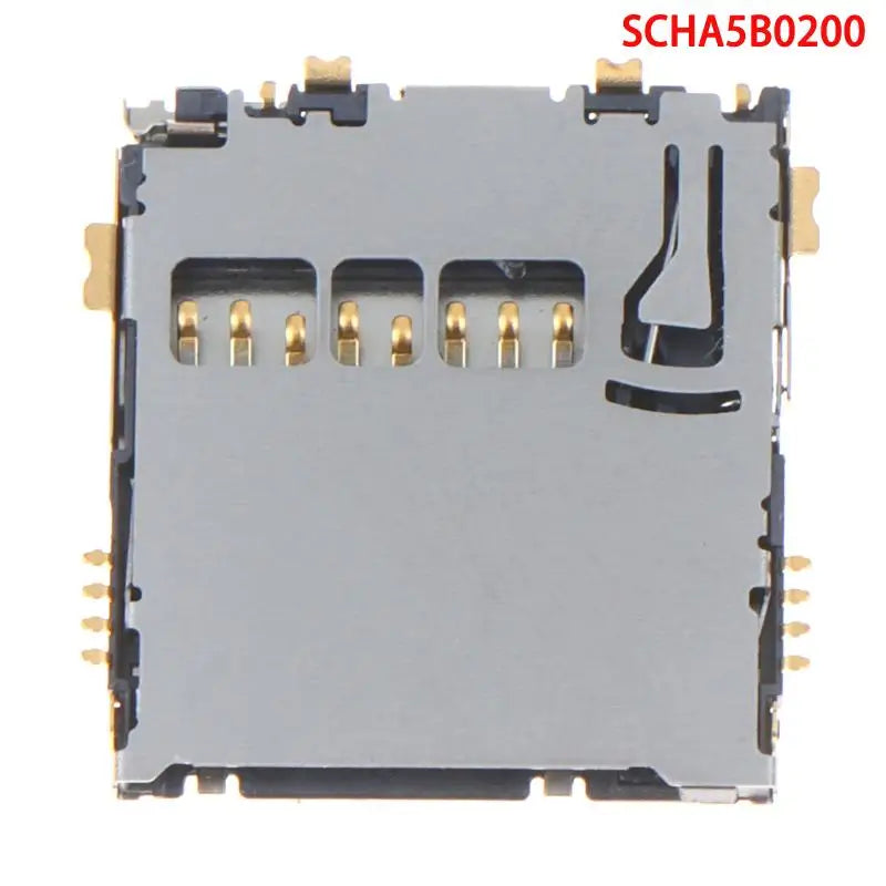 SCHA5B0200 Micro SIM Card Connector Gold Contacts – 1/3/5 Pcs