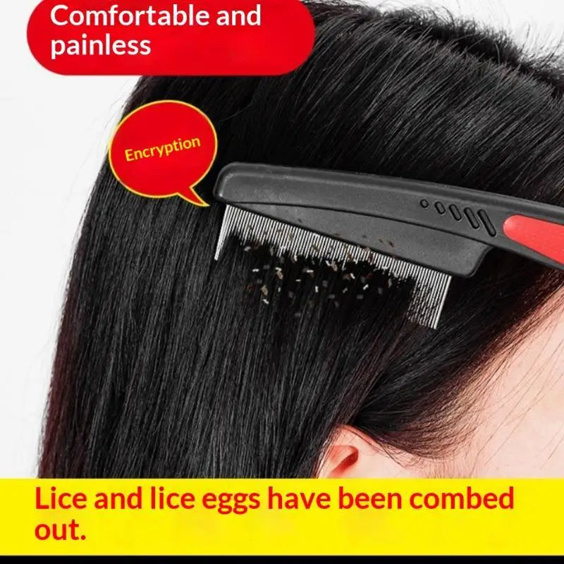 Pet Grooming Comb – Stainless Steel Fine Tooth Cat & Dog Brush