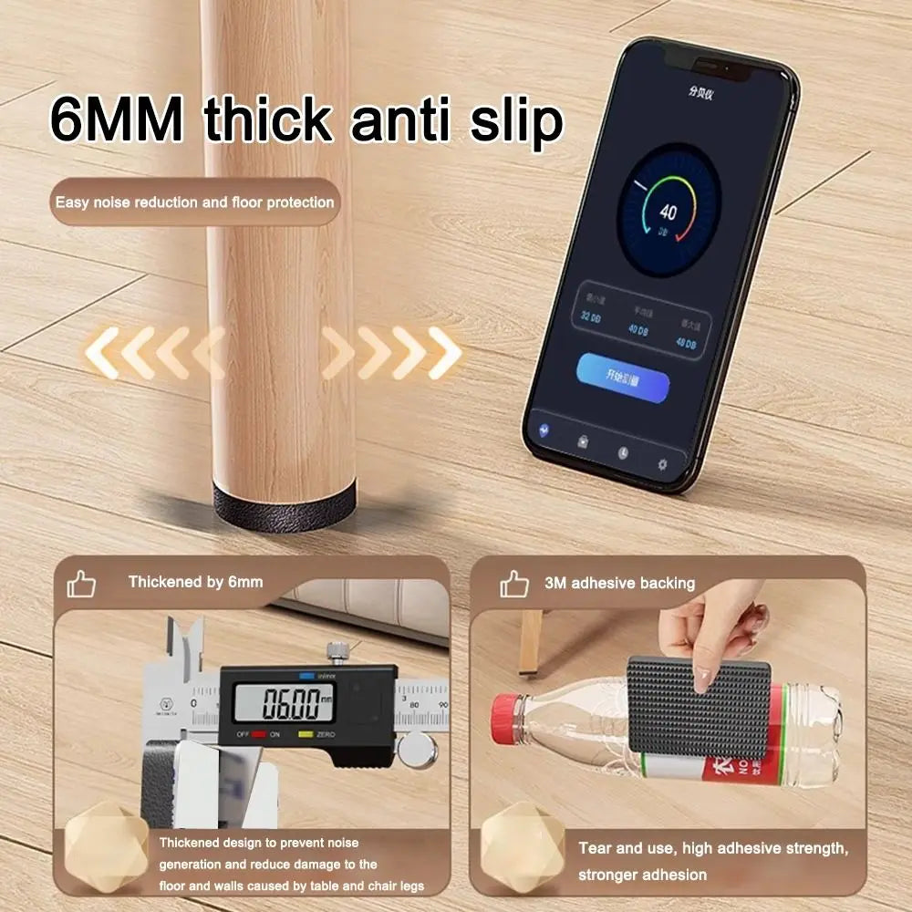 Self-Adhesive EVA Furniture Leg Pads – Anti-Slip Floor Protectors