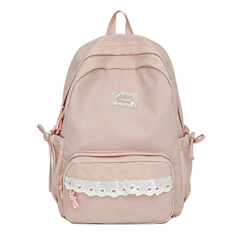 Nixie Large Capacity Girls School Backpack | Waterproof Nylon