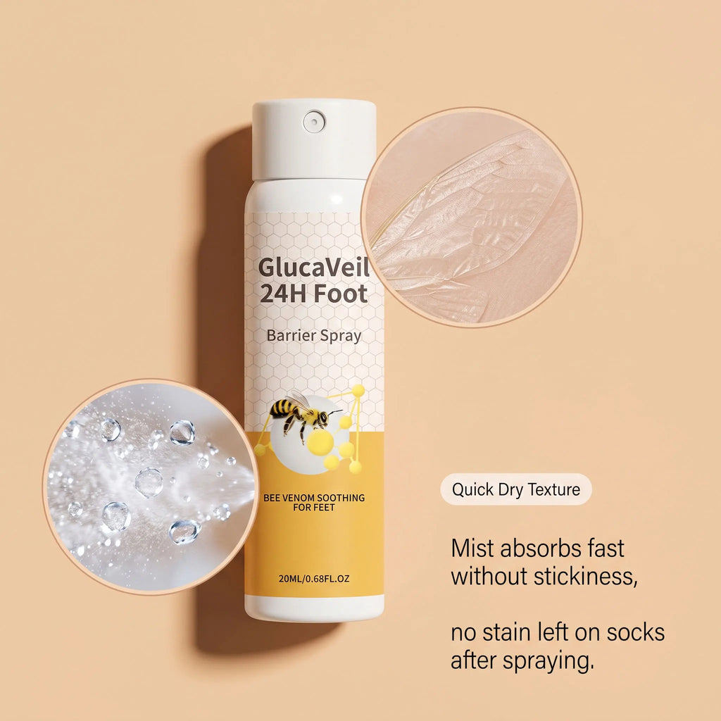 Bee Venom Foot Barrier Spray – 24H Anti-Friction Mist | 20ml