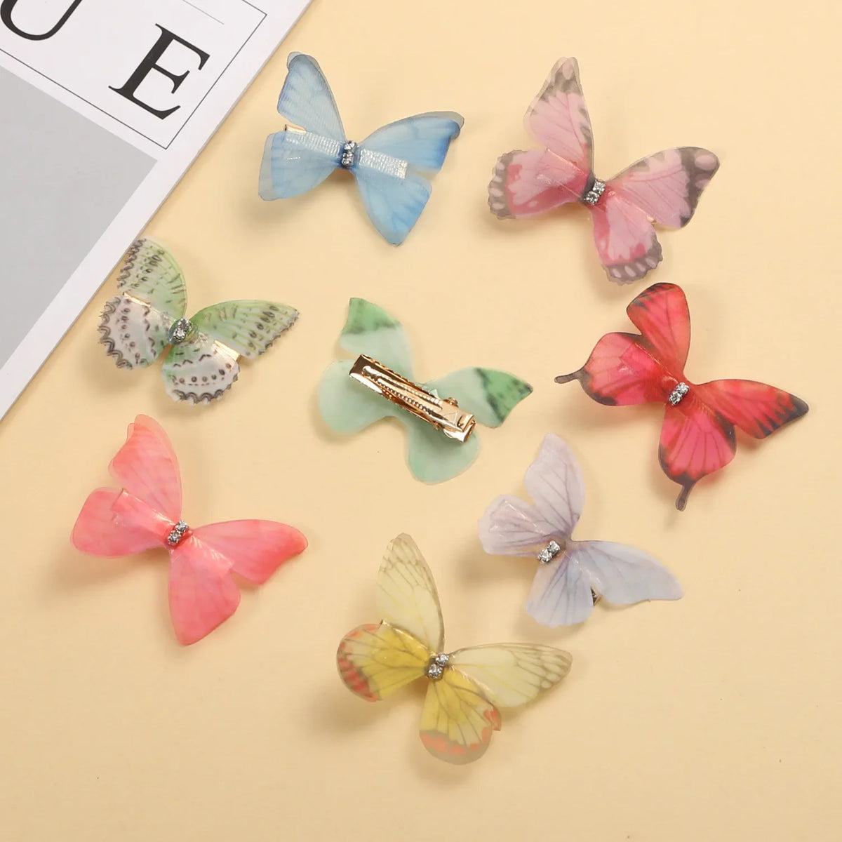 881Pcs Kids Hair Accessories – Clips, Ties & Scrunchies Set
