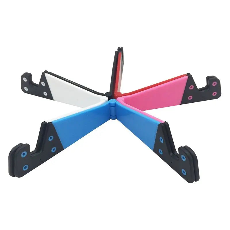 Mini Foldable V-Shaped Phone Stand – Universal Desktop Holder