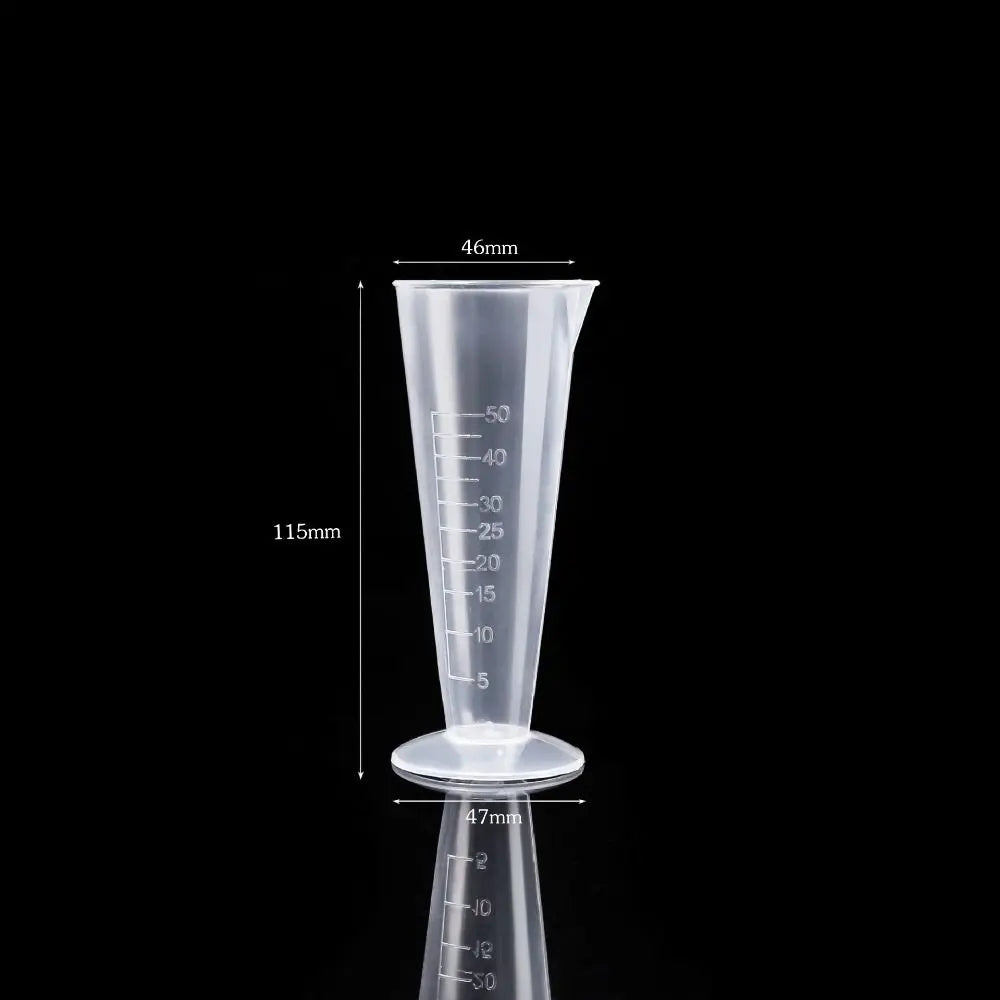 Transparent PP Plastic Measuring Cup 25–500ml | Kitchen Tool