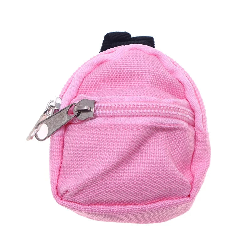 Miniature Metal Handbag with Chain – Dollhouse Accessory