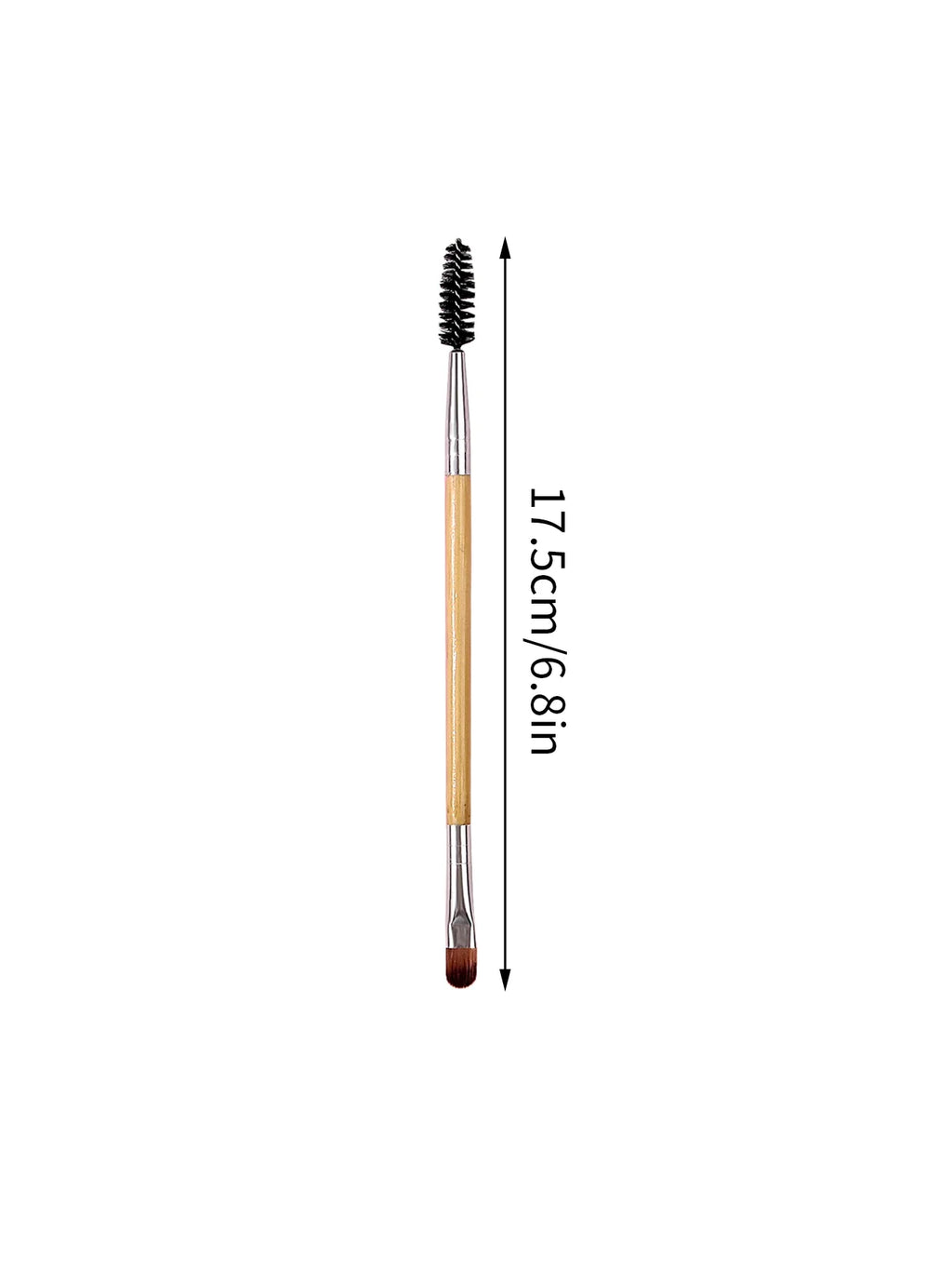 12PCS Double-Ended Eye Makeup Brush Set – Bamboo Handle