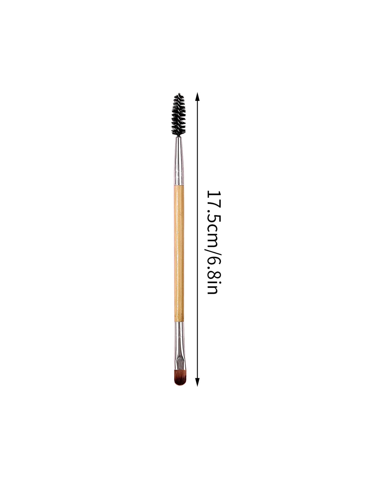 12PCS Double-Ended Eye Makeup Brush Set – Bamboo Handle