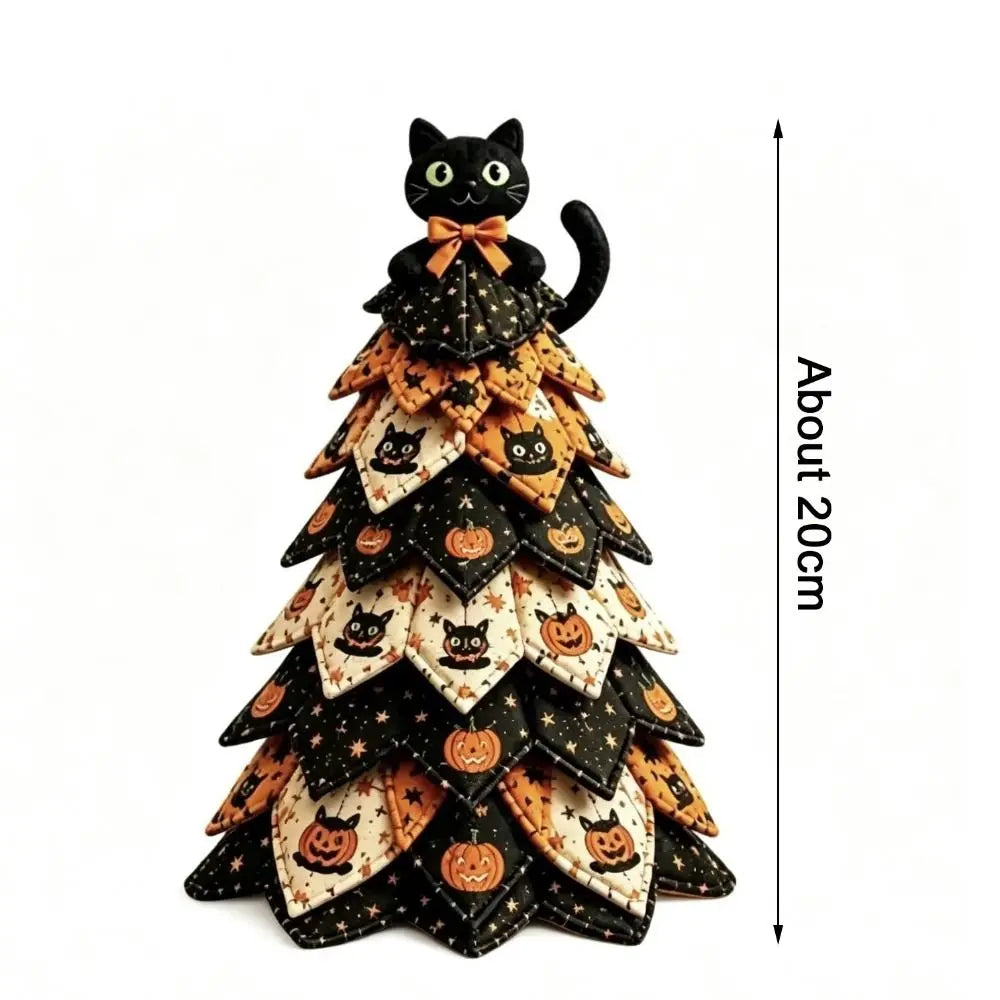 DIY Christmas Tree Patchwork Sewing Kit – Floral Fabric Set