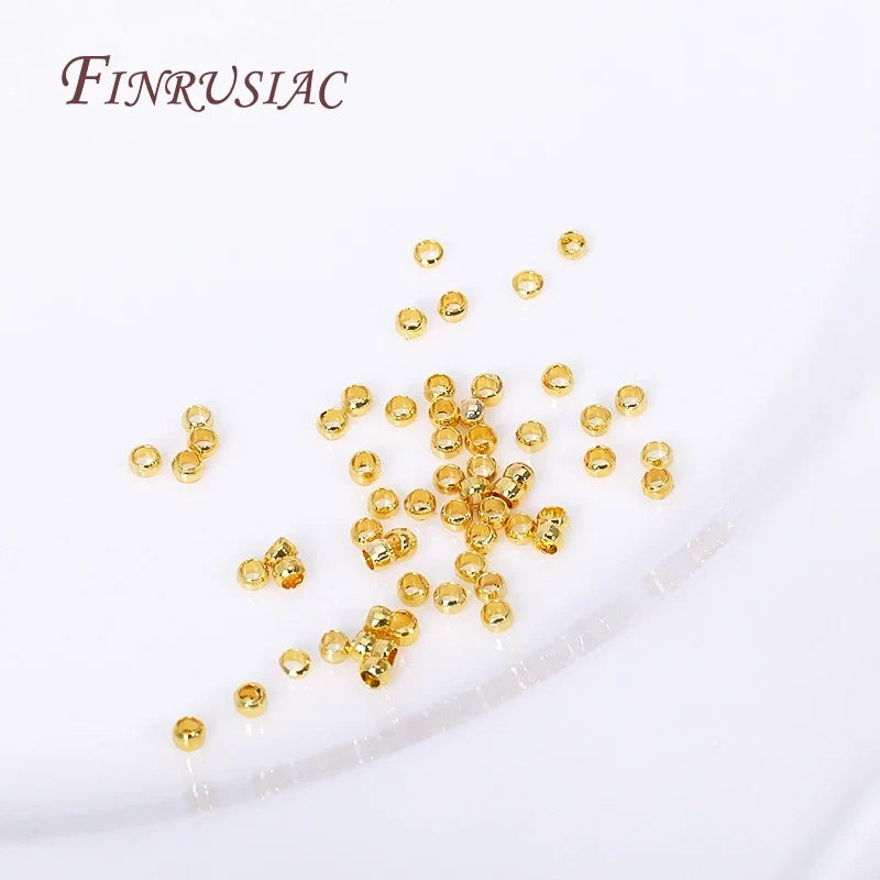18K Gold Plated Jewelry Findings Set – Clasps, Pins & Crimp Beads
