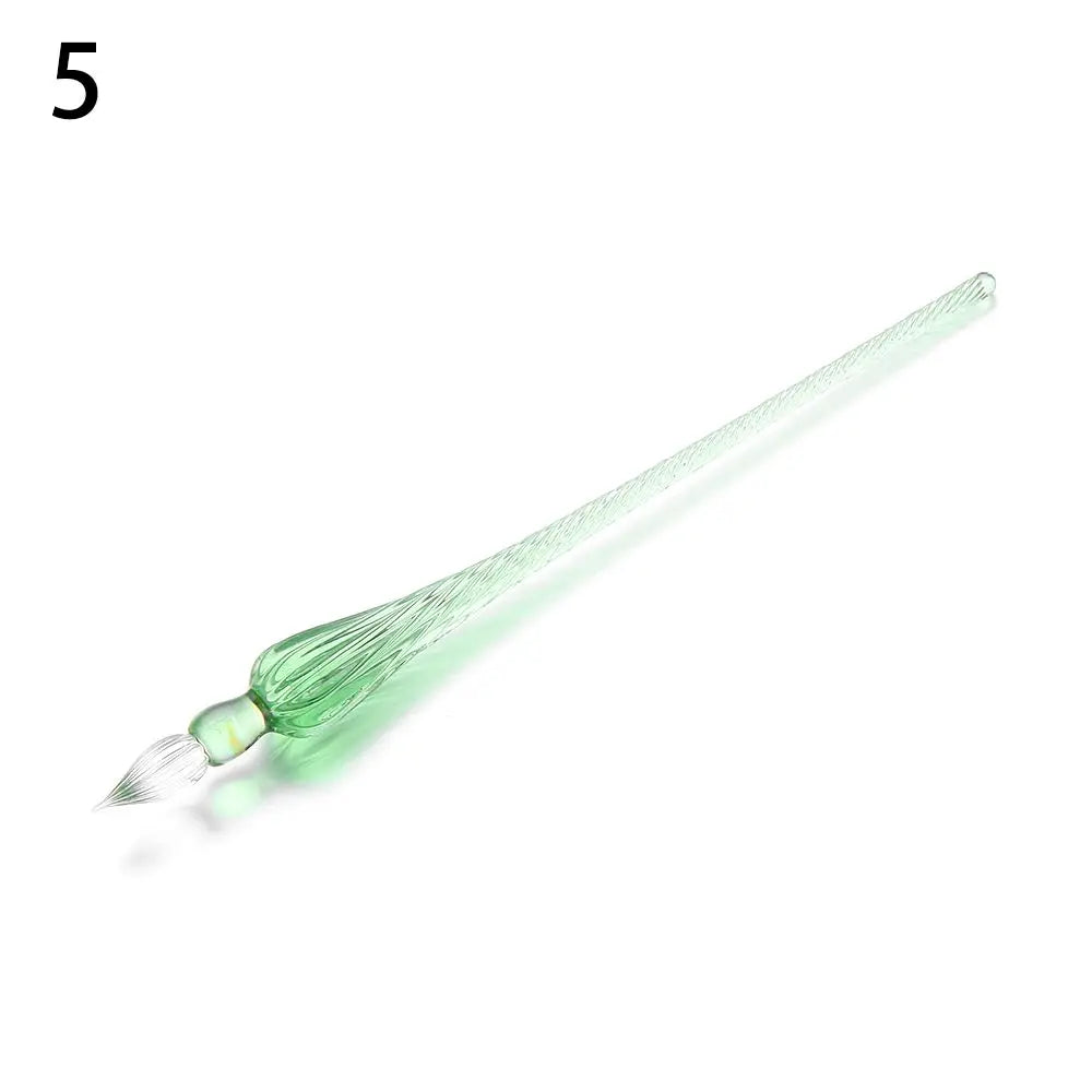 Vintage Glass Dip Pen for Calligraphy, Signature & Art