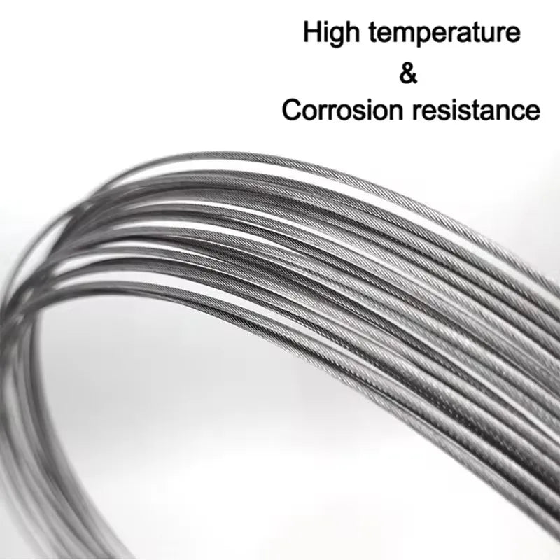 Stainless Steel MTB Bike Brake & Shift Inner Cable 2100mm