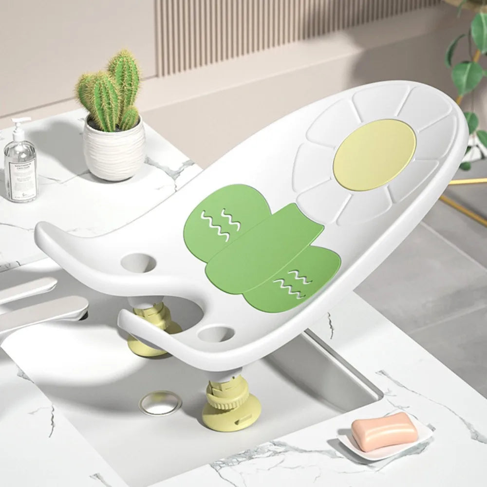 Portable Non-Slip Baby Bath Seat | Adjustable Infant Support