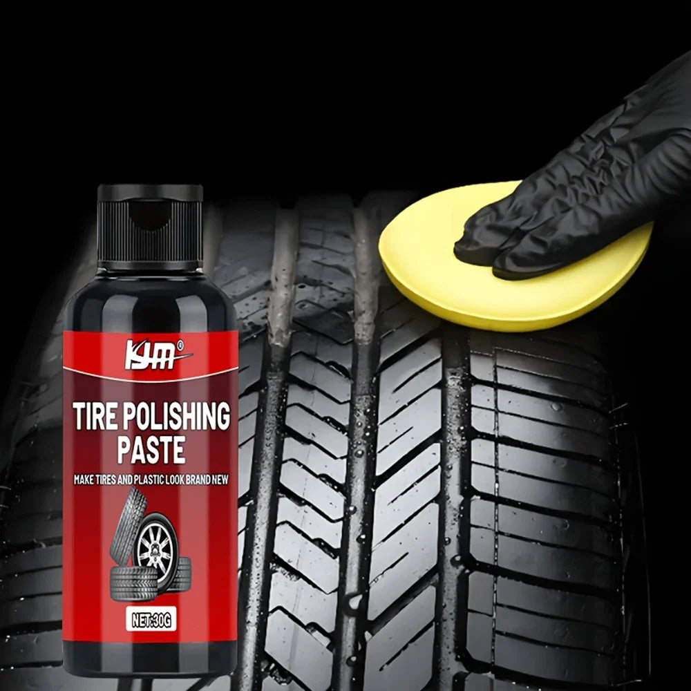 KJM Liquid Tire Wax – Gloss Enhancer & Rubber Protector