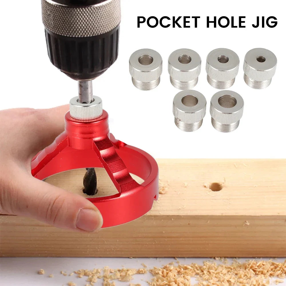 Vertical Drill Guide Jig 5–10mm Bushings | Woodworking Tool