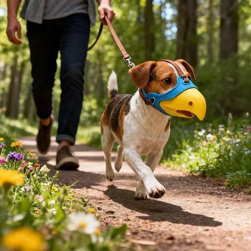 Breathable Dog Muzzle for Small & Medium Dogs | Anti-Bite