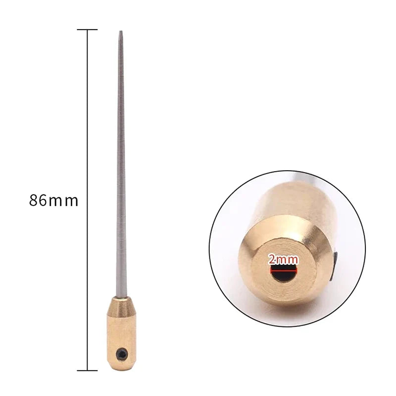 Tapered Steel Glue Remover Needle Tool Accessory
