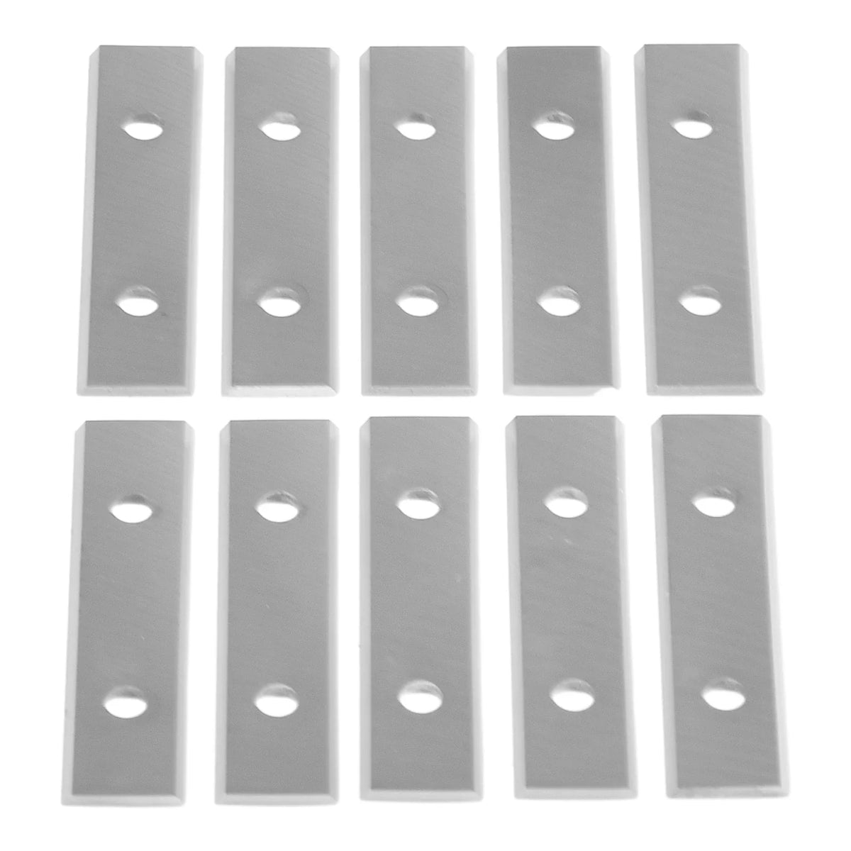 DAZZLEEX 10pc Carbide Scraper Blades 60x12x1.5mm