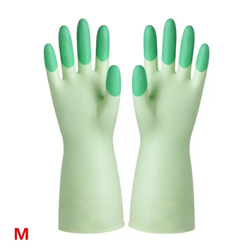Silicone Dishwashing Gloves – Anti-Slip, Long & Reusable