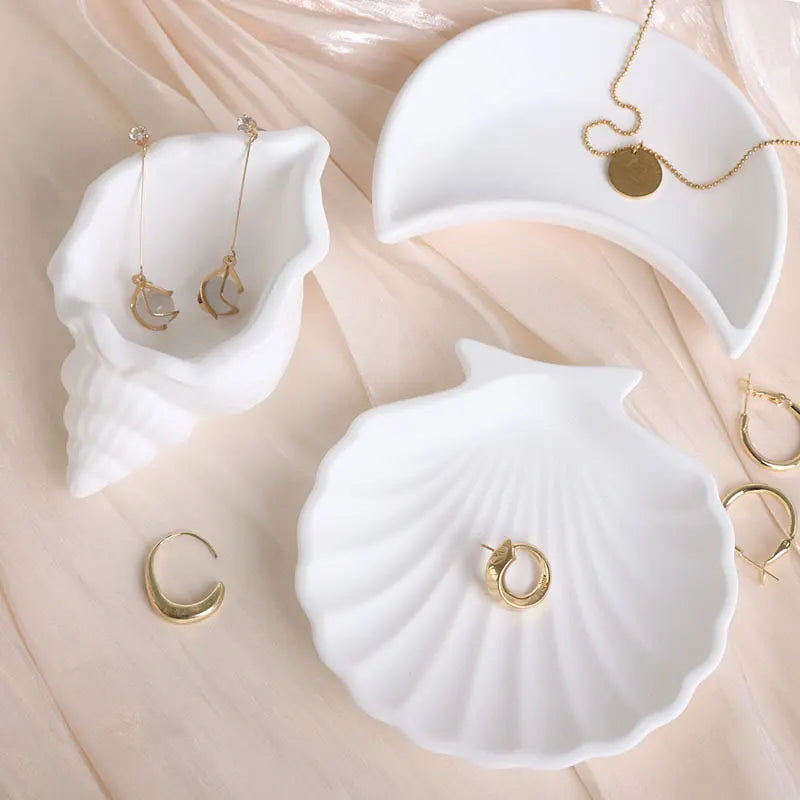 Shell Conch Jewelry Tray Silicone Mold – DIY Resin Casting