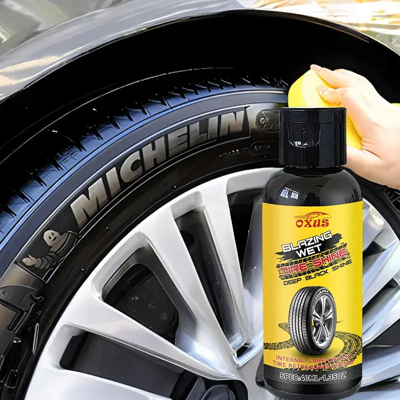 Car Tire Polish Wax – Plastic Enhancer & Coating