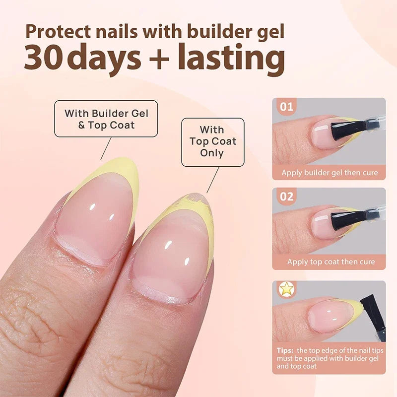 150Pcs Acrylic Press On Nails Full Cover False Tips – DIY Salon